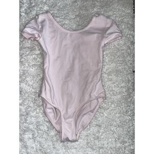 Danskin Now girls sz. 6/6x classic pink leotard. Cute